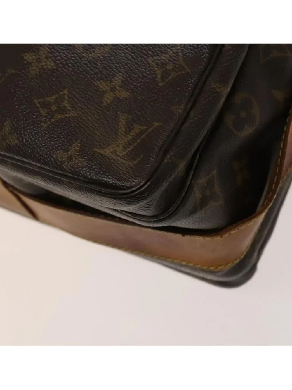 Authentic LOUIS VUITTON Monogram Naviglio Shoulder Bag SPO M50205 LV